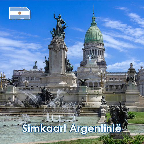 Data Simkaart Argentinië - 3GB