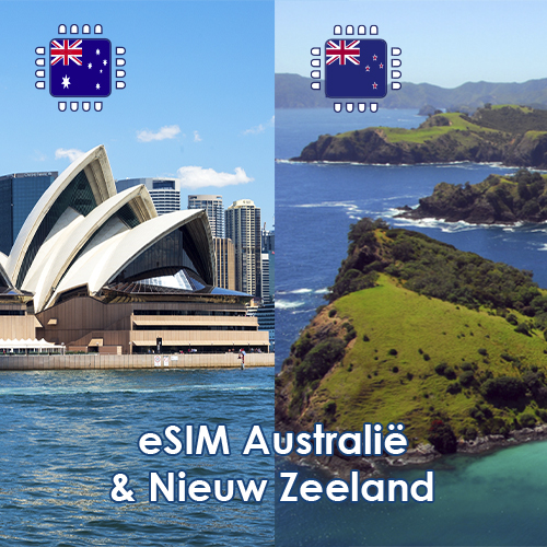 eSIM Australië & Nieuw Zeeland - 1GB