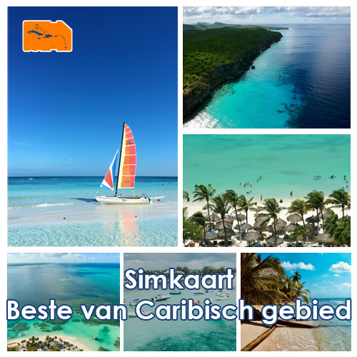 Data Simkaart Beste van het Caribisch gebied - 10GB