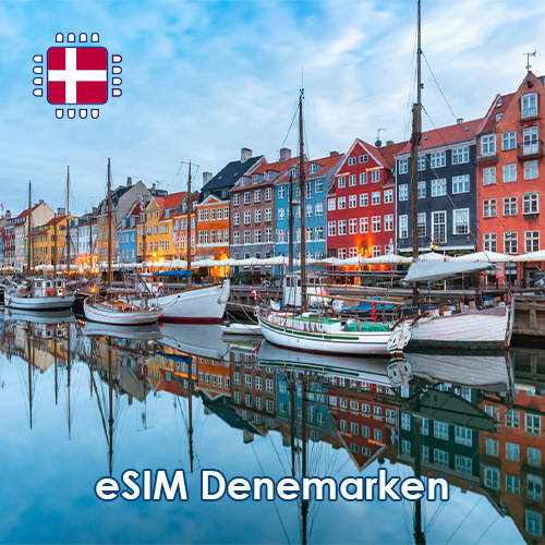 eSIM Denemarken - 50GB