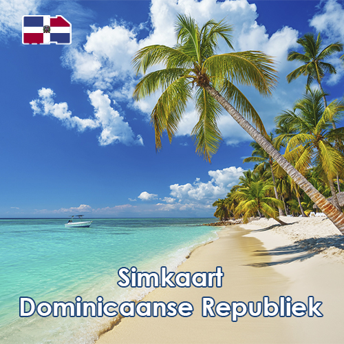 Data SIM Kaart Dominicaanse Republiek - 25GB