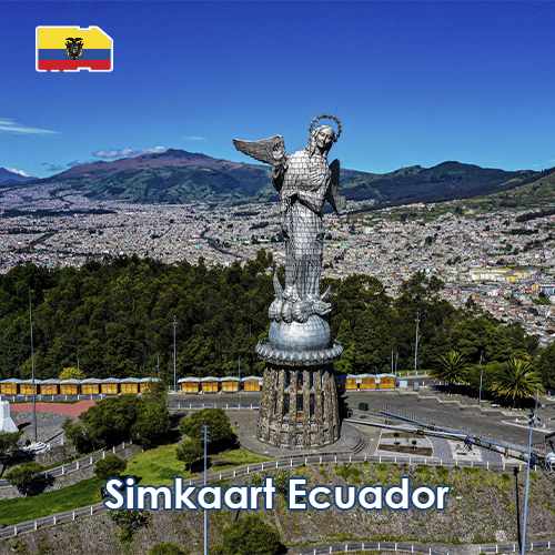 Data Simkaart Ecuador - 1GB