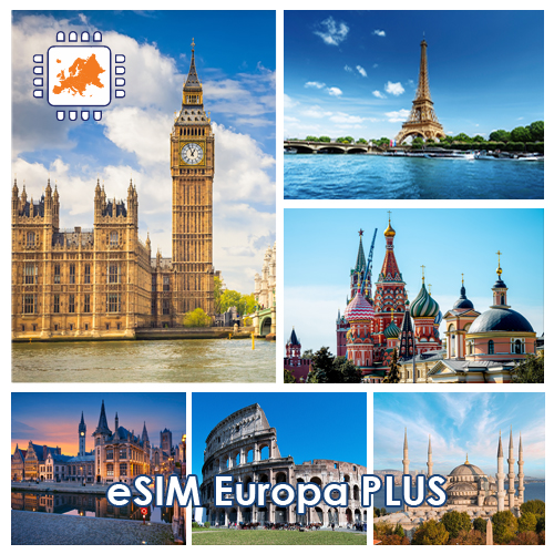eSIM Europa PLUS - 1GB
