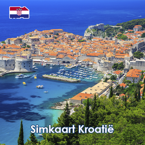 Data Simkaart Kroatië - 3GB