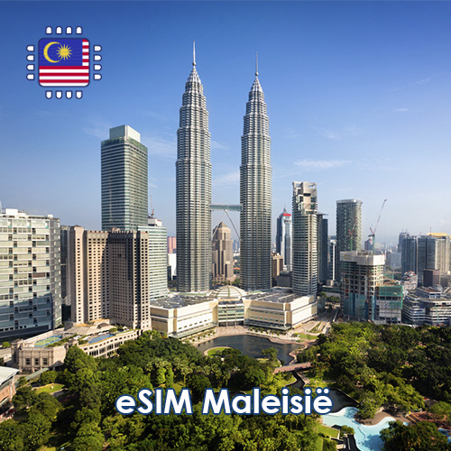 eSIM Maleisië - 25GB