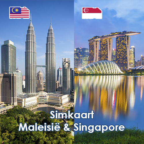 Data Simkaart Maleisië & Singapore - 3GB