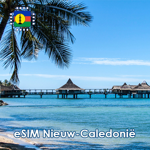 eSIM Nieuw-Caledonië - 1GB