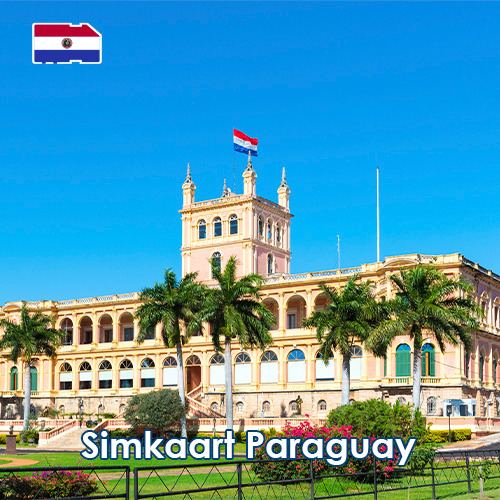 Data Simkaart Paraguay - 10GB