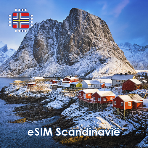 eSIM Scandinavië - 50GB