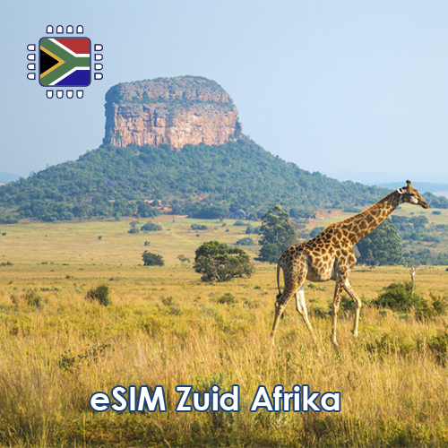 eSIM Zuid Afrika - 3GB