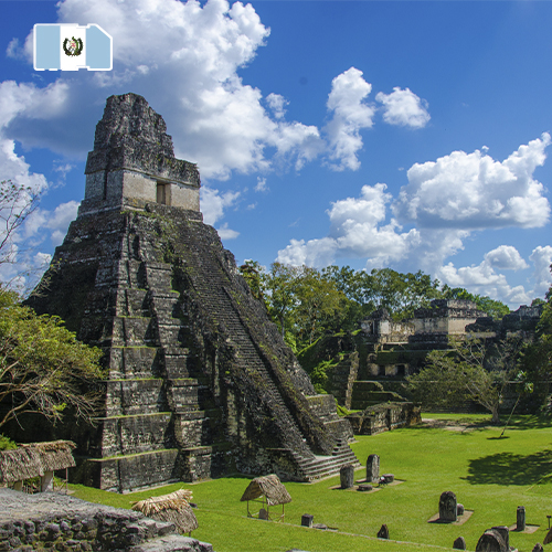 Datasimkaart Guatemala 3GB (15 dagen)