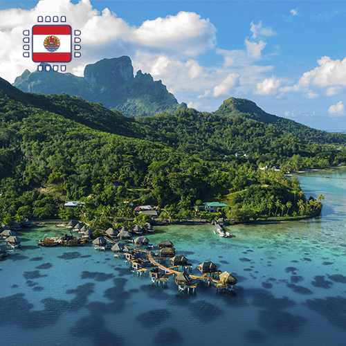 eSIM Frans-Polynesië Onbeperkt (7 dagen)