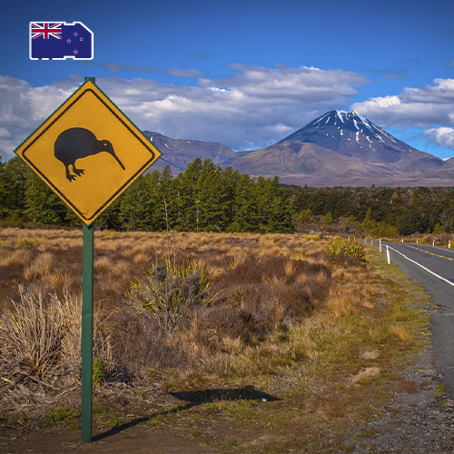 Data SIM-kaart Nieuw-Zeeland 10GB (30 dagen)