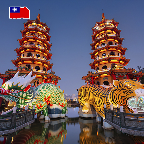 Data SIM-kaart Taiwan 10GB (30 dagen)