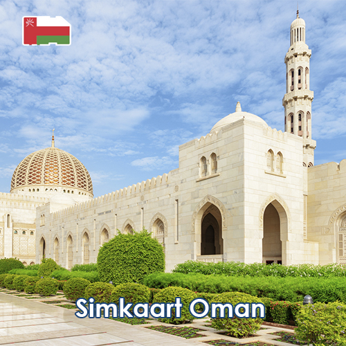 Datasimkaart Oman 3GB (30 dagen)