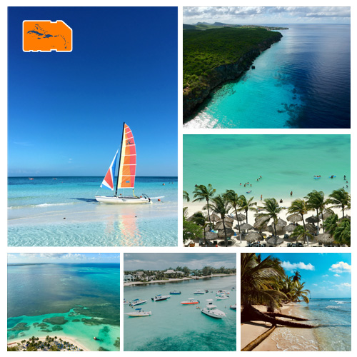 Data SIM-kaart Beste van het Caribisch gebied 3GB (30 dagen)