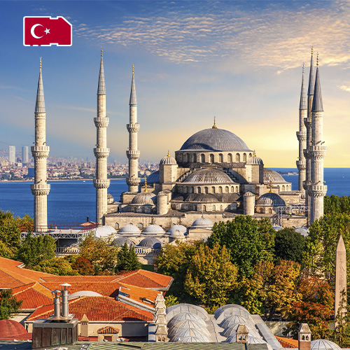 Data SIM-kaart Turkije 3GB (30 dagen)