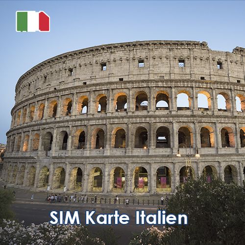 Data SIM-kaart Italië 50GB (30 dagen)