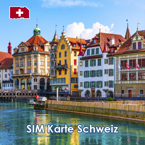 Data SIM-kaart Zwitserland Onbeperkt (30 dagen)