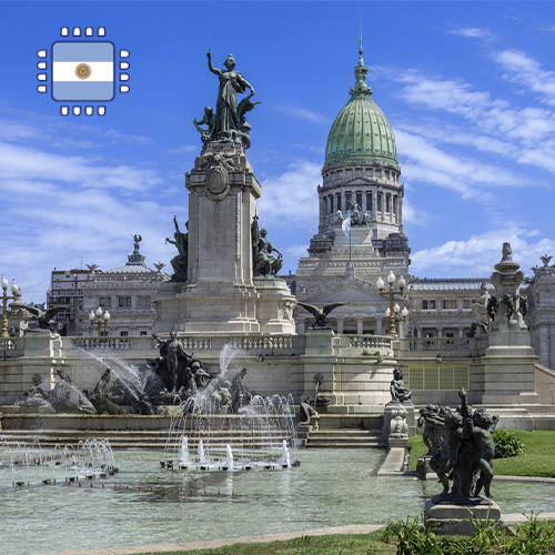eSIM Argentinië Onbeperkt (30 dagen)