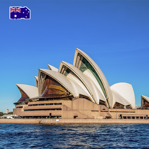 Datasimkaart Australië 10GB (30 dagen)