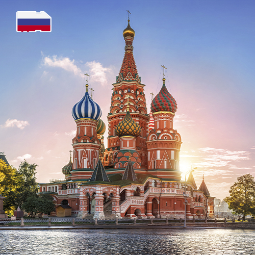 Datasimkaart Rusland 3GB (15 dagen)