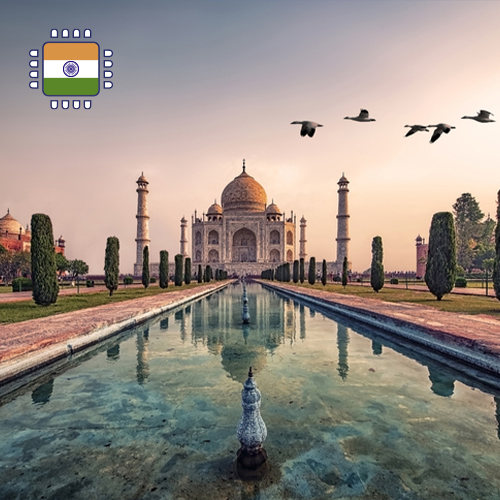 eSIM India 1GB (7 dagen)
