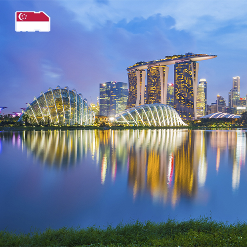 Data SIM-kaart Singapore 10GB (30 dagen)