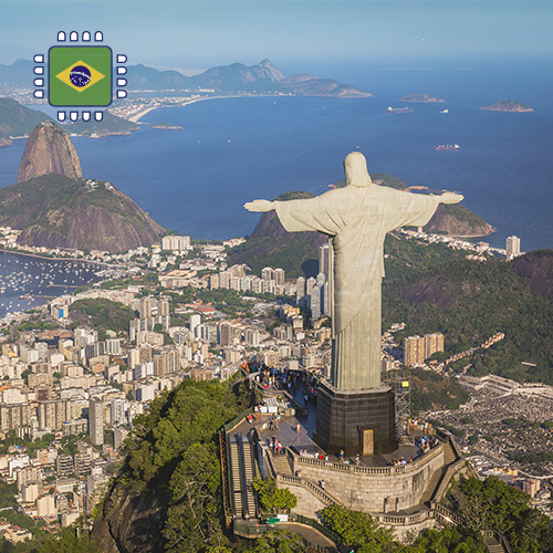 Brazilië onbeperkt opwaarderen (30 dagen)