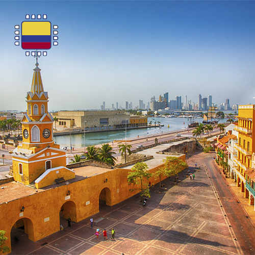 Colombia opwaarderen 10 GB (30 dagen)