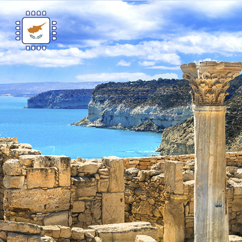 Cyprus opwaarderen 50 GB (30 dagen)