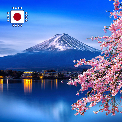Japan opwaarderen 3GB (15 dagen)