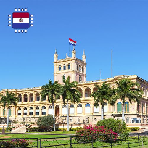Paraguay opwaarderen 1GB (7 dagen)