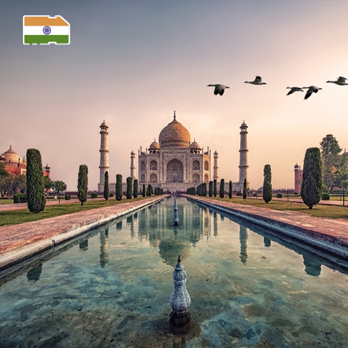 [SIM_8988_IND_25GB_30D] Data Simkaart India - 25GB