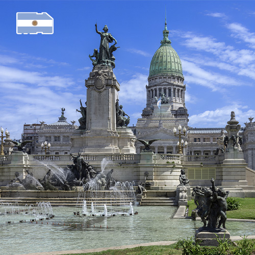 [WW_901O_STACK_ONEOFF_ARG_10GB_30D] Data SIM-kaart Argentinië 10GB (30 dagen)