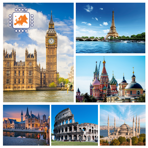 [WW_901O_STACK_ONEOFF_EU_EXTENDED_1GB_30D] eSIM Europe 1 GB (30 dagen)