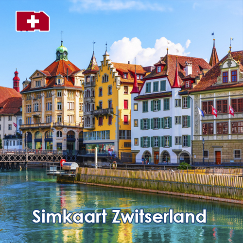 [SIM_8988_SWITZERLAND_3GB_30D] Data Simkaart Zwitserland - 3GB