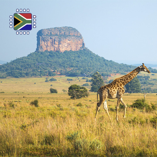 [WW_901O_STACK_ONEOFF_ZAF_10GB_30D] eSIM Zuid Afrika - 10GB