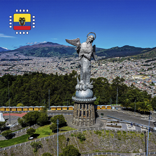 [WW_901O_STACK_ONEOFF_ECUADOR_1GB_30D] eSIM Ecuador - 1GB