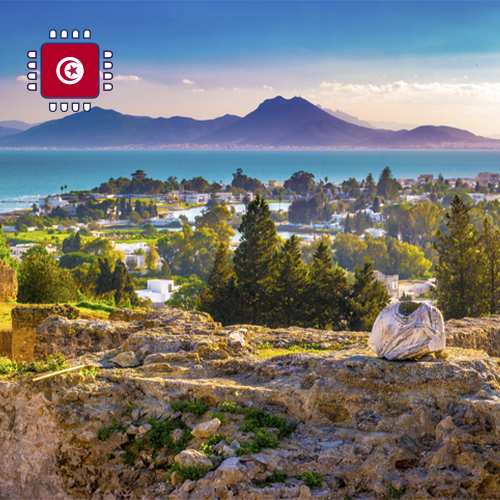 [WW_901O_STACK_ONEOFF_TUNISIA_10GB_30D] eSIM Tunesië - 10GB