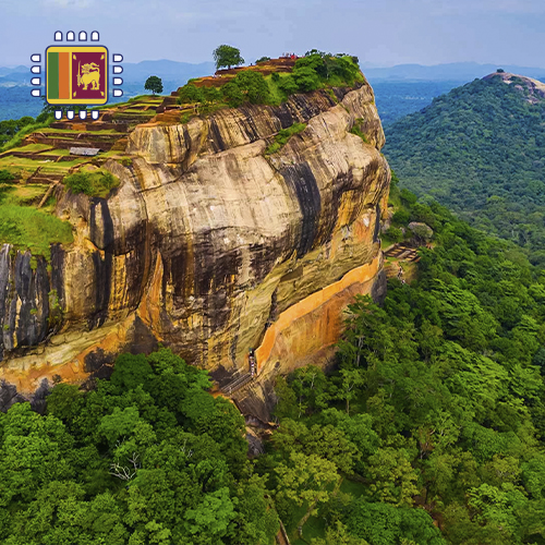 [WW_901O_STACK_ONEOFF_SRILANKA_10GB_30D] eSIM Sri Lanka 10 GB (30 dagen)